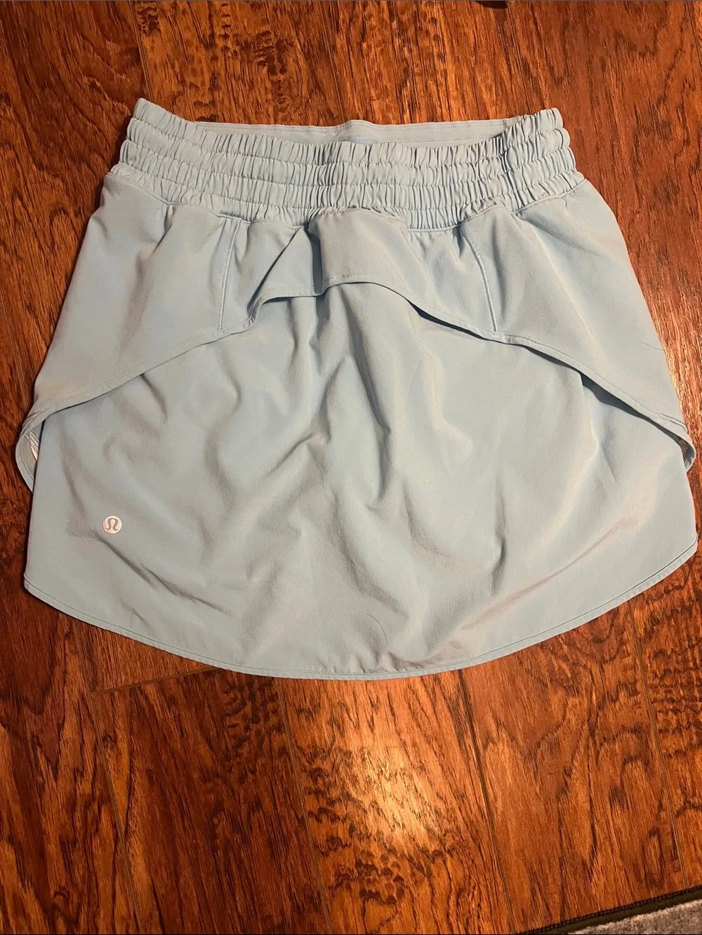 lululemon athletica Light Blue Athletic Skort